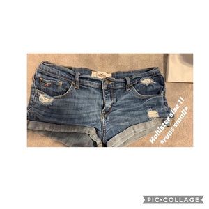 Hollister Mid Rose Short Shorts